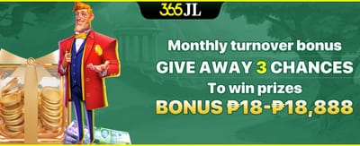 PHP 18,888 Monthly Turnover Bonus promotion banner